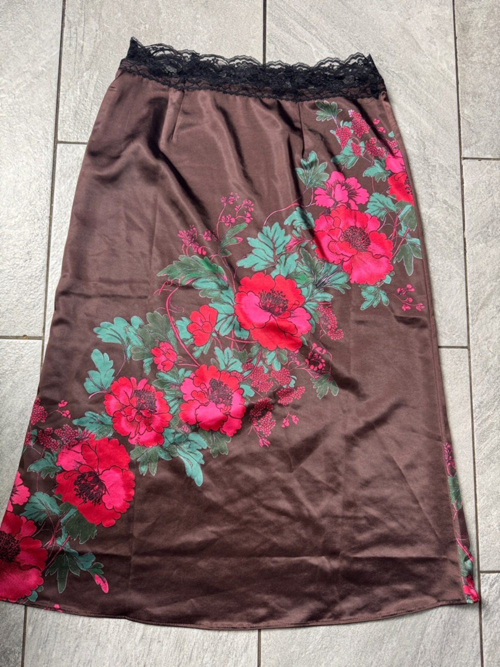 Tis The Season printed patchwork plaid mistletoe maxi dress